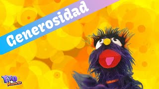 la generosidad para niños  valores  Tito moustrito [upl. by Oidacra421]