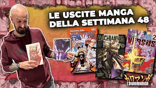 Le Uscite Manga della Settimana 48  CowaManga [upl. by Odraleba]