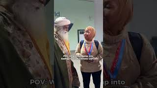 POV  When You bump into Sadhguru at UN Cimate COP29 Baku Azerbaijan [upl. by Mcmillan820]