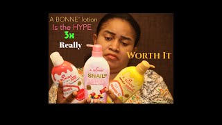 Is The Hype Around BONNE 3x Whitening Lotion Really Worth It [upl. by Annelak]