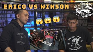 Ericko Lim VS Winson Reynaldi Reaction Fight bersama Andicka quotMonsterquot Mamesah erickolim winson 🔥🔥 [upl. by Dayiz]