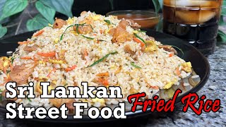 Sri Lankan Street Foods Fried Rice [upl. by Kajdan177]