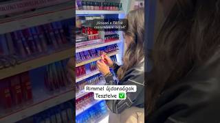 TIKTOK NYEREMÉNYJÁTÉK  REGGELI RUTIN A RIMMEL ÚJDONSÁGAIVAL ✨ korrektor rimmellondon makeup [upl. by Veejar]