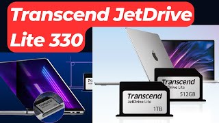 Unboxing  Transcend JetDrive Lite 330 for MacBook Pro and MacBook Air [upl. by Tala324]