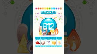 VITAMIN B12 ✅ vitaminb12 vitaminbenefits vitamins healthyfood healthyliving healthytips tips [upl. by Catha]