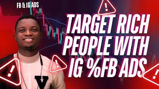 How To Target Rich Audience On Facebook and Instagram Ads 2024  Facebook amp Instagram Ads Targeting [upl. by Surtemed]