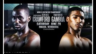 CRAWFORD VS GAMBOA BREAKDOWN PREDICTION DONTAESBOXINGNATION [upl. by Ojahtnamas967]