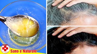 Basta Mescolare Questi 3 Ingredienti  Applicare Ai Capelli Eliminerà I Capelli Bianchi Naturalmente [upl. by Ezekiel]