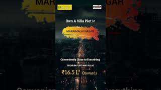 Plots for sale at maraimalai nagar tamilshorts plotsforsale shorts rooftop realestate [upl. by Milena]