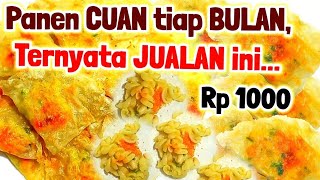 Ide Jualan 1000an Enak ‼️ Jajanan Makanan Unik Kekinian Modal Kecil Laris Manis Murah Meriah [upl. by Katzir]