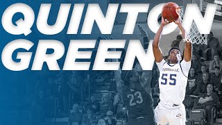 Quinton Green  Cedarville Mens Basketball Dunks [upl. by Llener]