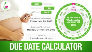 Pregnancy Due Date Calculator How to Calculate Your Due Date  Pregistry [upl. by Easlehc]