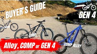 Specialized Turbo Levo COMP ALLOY vs COMP CARBON or GEN 4 [upl. by Eyot]