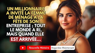 Un Millionnaire A Invité La Femme De Ménage À La Fête De Son Entreprise  Tout Le Monde A Ri [upl. by Jocelyne503]