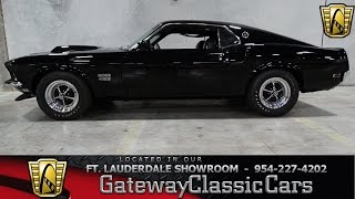 1969 Ford Mustang Boss 429  Gateway Classic Cars of Fort Lauderdale 47 [upl. by Alodie399]