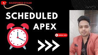 Schedule apex in salesforce  batch apex in salesforce  Asynchronous apex in salesforce [upl. by Gena]