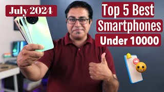 Top 5 Best 5G Phones Under 10000 in July 2024 I Best Mobile Under 10k [upl. by Notreb959]