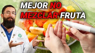 Mezclar de Frutas genera efectos negativos  Dr Benjamín Ramírez PhD [upl. by Analahs]