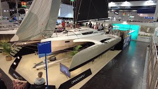 Performance 2024 sailing boat DRAGONFLY 28 [upl. by Yldarb]