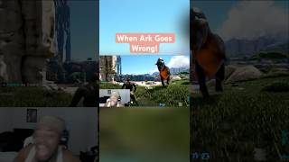 When Ark Goes Wrong gaming arksurvivalevolved arkascended ark scary shorts gaming [upl. by Shaylah]