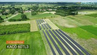 Farma fotowoltaiczna 1MW  Bliskowice  Reca Solar [upl. by Bahe]