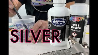 How To Mix and Apply a Silver BaseCoat [upl. by Daveda]