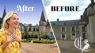 16 YEARS IN 16 MINUTES  The RENOVATION of our CHATEAU COURTYARD [upl. by Ileana379]