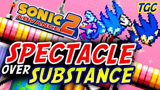 SONIC ADVANCE 2 Spectacle Over Substance  GEEK CRITIQUE [upl. by Arocet379]