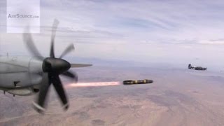 US Marines Harvest HAWK Gunship Fires Hellfire Missiles [upl. by Urissa]