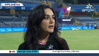 IPL 2023  Preity Zinta’s take on Punjab’s thumping win over Mumbai [upl. by Aphra]