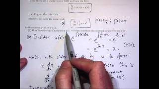 Linear firstorder differential equations [upl. by Senilec]