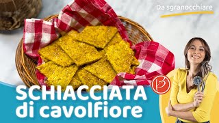 Schiacciata di cavolfiore  Benedetta Parodi Official [upl. by Meibers]