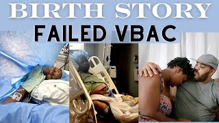 BIRTH STORY Traumatic Birth Experience and a failed VBAC carolineshaba [upl. by Feld]