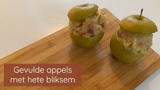 Gevulde appels met hete bliksem  Carin Pool Voedingsbureau [upl. by Asli]