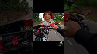 Brake නැති ns අයියා 😅🚀💣 automobile slrider motorcycle rider slbikes motorbike motovlog [upl. by Nnainot]