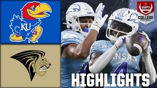 Lindenwood Lions vs Kansas Jayhawks  Full Game Highlights  ESPN College Football [upl. by Lehcar]