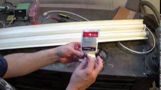 Redneck Conversion Fluorescent shop light to LED part 1 [upl. by Amri]