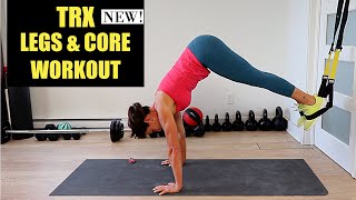 TRX LEGS AND CORE WORKOUT  BURN BABY BURN [upl. by Bamberger212]