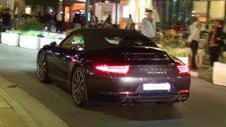 Porsche 991 Cabrio  911 Carrera S Convertible at Monaco Casino Top Marques Modell 2012 [upl. by Giacopo]