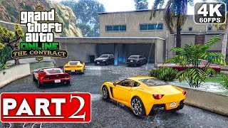 GTA 5 ONLINE The Contract DLC Gameplay Walkthrough Part 2 4K 60FPS PC ULTRA  No Commentary [upl. by Emalia]