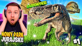 NOWY PARK DINOZAURÓW w Jurassic World Evolution 2 🦖 1 [upl. by Hajidahk456]