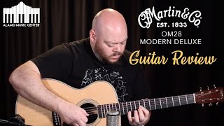 Martin OM28 Modern Deluxe  Acoustic Guitar Review [upl. by Arikehs744]