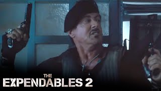 Ross vs Vilain Final Fight Scene  The Expendables 2 [upl. by Isbella]