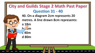 Functional Skills Maths L2 Sample Paper 2 City amp Guilds Complete [upl. by Oznole]