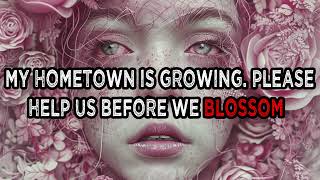 My hometown is growing please help us before we blossom  Creepypasta Horror Story [upl. by Eittik]