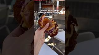 Everything I ate in a day at Disney California Adventure disneylandfood disneycaliforniaadventure [upl. by Skees]