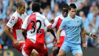 Man City 3 QPR 2 Match Highlights [upl. by Bugbee]