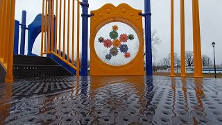 Playground replaced after tornado damaged city park [upl. by Vine32]