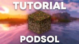 Tutorial como hacer PODZOL en Minecraft para tus granjas 2022  Facil y Rapido  eltomicas [upl. by Lothaire]