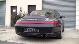 Porsche 996 36L 4S sport exhaust  SCART Ultima Recital [upl. by Lotty]